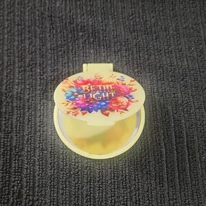 Compact Mirror with Inspirational Quote